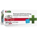 VIRDE KOENZYM Q10 Forte 60 мг 1×45 табл, коензим: ціни та характеристики