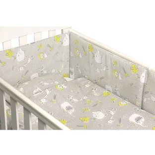 Комплект постільної білизни з 7 предметів, 60x120 см, Zoo, Mc Ana