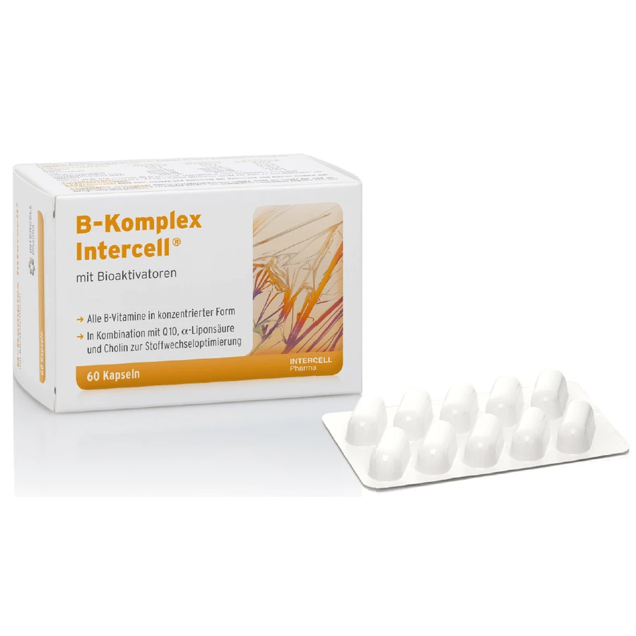 B-Complex Intercell 60 капсул: цены и характеристики