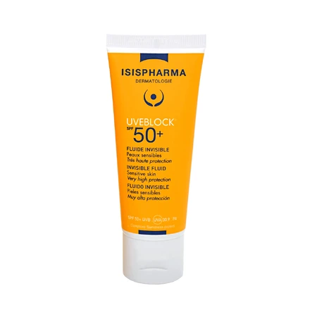 IsisPharma Uveblock, флюїд захисний прозорий, SPF 50+, 40 мл: ціни та характеристики