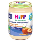 HiPP Перекус перед сном Каша з молоком та фруктами Біо, без додавання цукру, після 4 місяців, 190 г