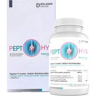 CollagenDrink PEPT-OHYB, экстракт хрящевой ткани Peptan IIm, kb nutrition 1×60 cps, 30 доз в упаковке