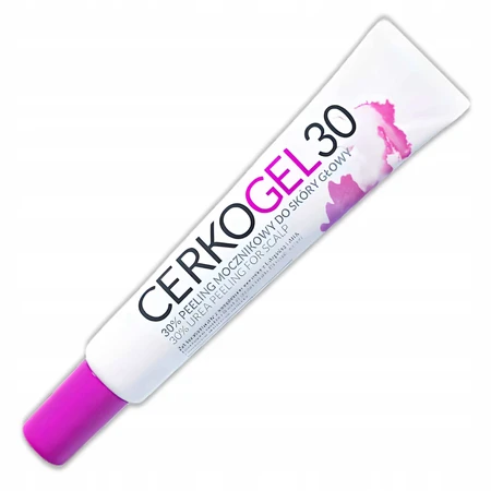 Cerkogel 30, скраб для кожи головы с 30% мочевиной, 50 г: цены и характеристики