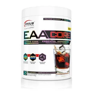 Незамінні амінокислоти EAACore Cola, 400 г, Genius Nutrition