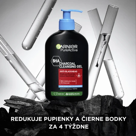 Осветляющий гель Garnier Pure Active против угрей, 250 мл: цены и характеристики