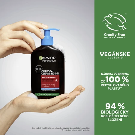 Осветляющий гель Garnier Pure Active против угрей, 250 мл: цены и характеристики