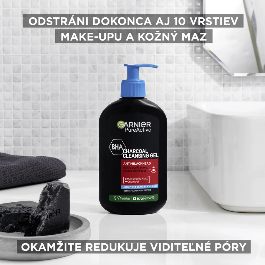 Осветляющий гель Garnier Pure Active против угрей, 250 мл: цены и характеристики