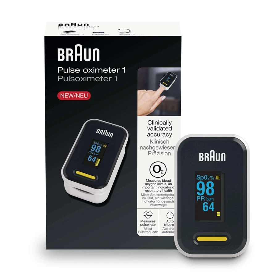 Пульсоксиметр Braun Pulse Oximeter 1: ціни та характеристики