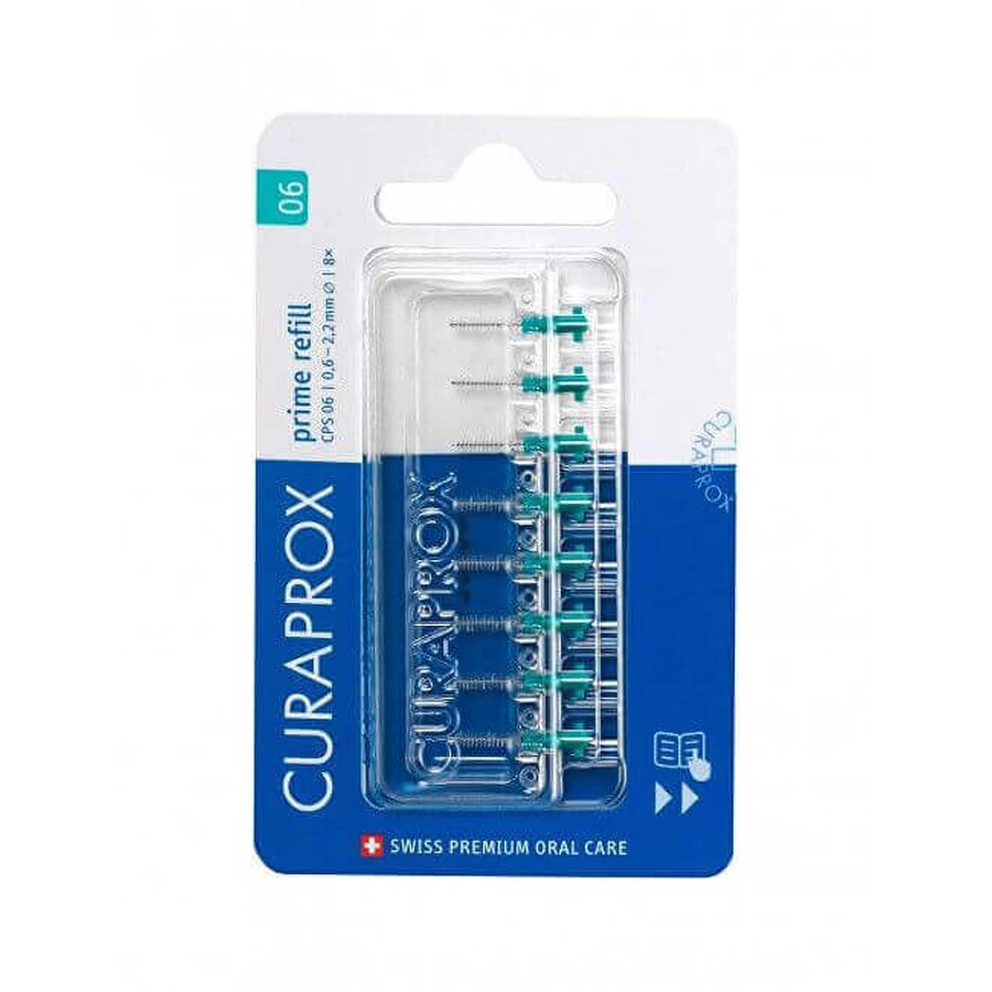 Curaprox CPS 06 Prime Refill Змінна міжзубна зубна щітка 8 шт.: ціни та характеристики