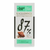 Інтенсивно гіркий чорний шоколад 87% Sweet & Safe, 90 г, Sly Nutritia