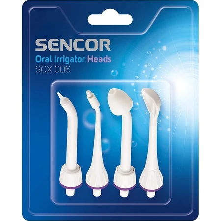 SENCOR SOX 006 HEADS FOR SOI 1×11 шт, змінні насадки для орального душу: ціни та характеристики