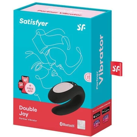 Вибратор Satisfyer Double Joy Pair ierny: цены и характеристики