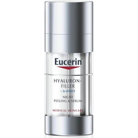 Нічна сироватка Eucerin HYALURON-FILLER відновлююча та наповнююча 30 мл: ціни та характеристики