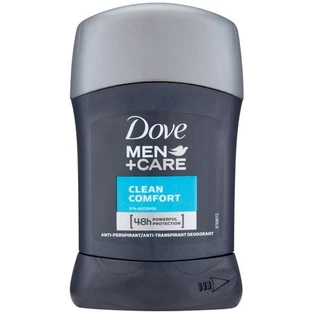 DOVE MEN+CARE Men+Care Men+Care Clean Comfort твердий антиперспірант для чоловіків 50 мл
