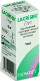 Краплі для очей Лакрисек Фрі Biosooft Lacrisek Free зволожуючі, 10 мл