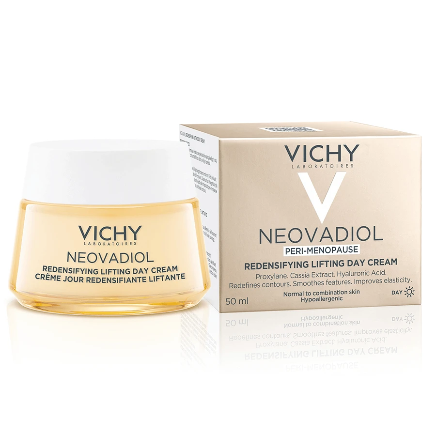 Vichy Neovadiol Денний крем з почервонінням і ефектом наповнення для нормальної та комбінованої шкіри в період перименопаузи, 50 мл: ціни та характеристики
