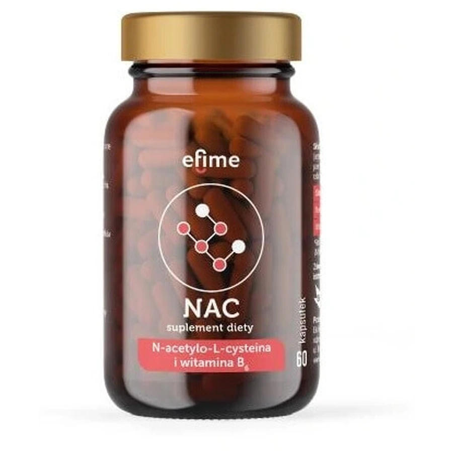 Efime NAC, 60 капсул: ціни та характеристики