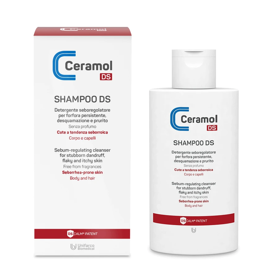 Шампунь для волосся та тіла Ceramol DS Dermo Shampoo проти себорейного дерматиту, 200 мл: ціни та характеристики