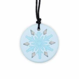 Jellystone Designs Успокаивающий кулон-снежинка, светло-голубой