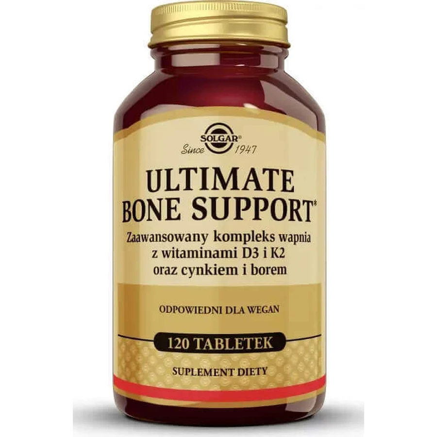 Solgar Ultimate Bone Support, 120 таблеток: цены и характеристики