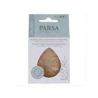 Очищающая и отшелушивающая губка для лица Konjac, 1 штука, Parsa