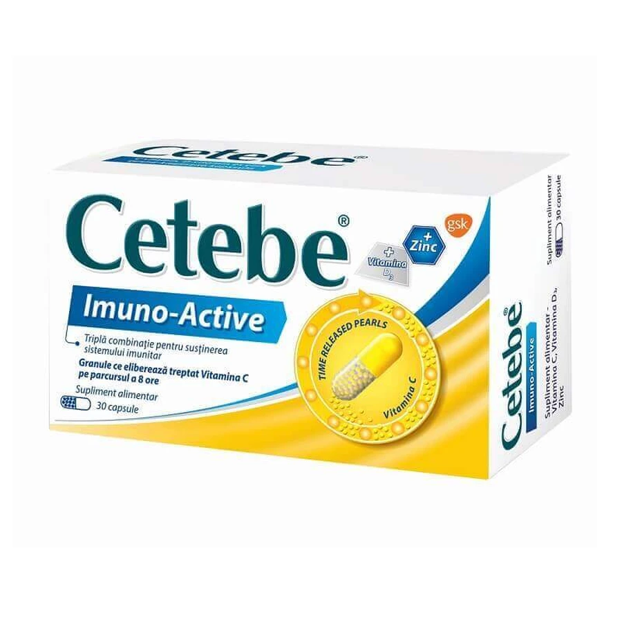 Cetebe Imuno-Active, 30 капсул, гск: цены и характеристики