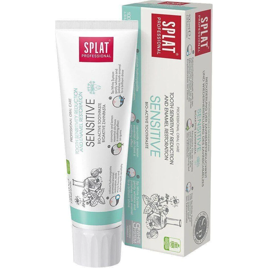 Професійна зубна паста Splat SENSITIVE 100 мл: ціни та характеристики