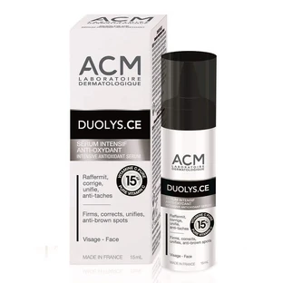 Інтенсивна антиоксидантна сироватка з чистим вітаміном С 15% Duolys CE, 15 мл, Acm