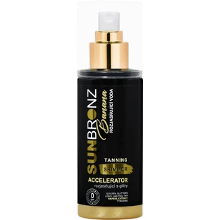 Vivaco Sun Bronz Освітлююча вода з мерехтливим ефектом Банан 100 мл