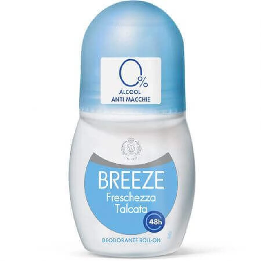 Дезодорант Breeze Roll - On Fresh Talc, роликовий, 50 мл: ціни та характеристики