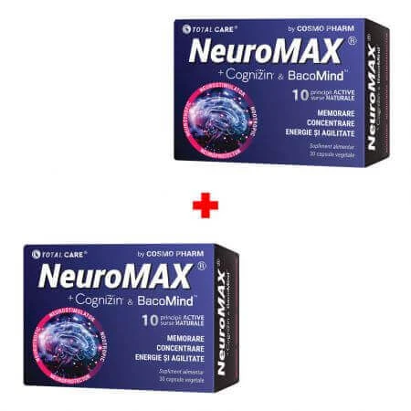 Нейромакс Cosmopharm, 30 + 30 капсул: цены и характеристики