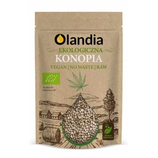 Органічна конопля - насіння конопель, неочищене 200г Olandia