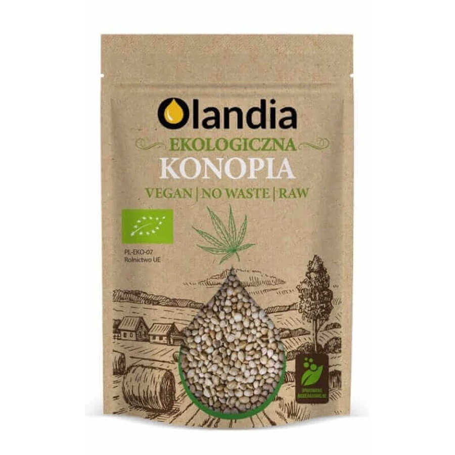 Органічна конопля - насіння конопель, неочищене 200г Olandia: ціни та характеристики