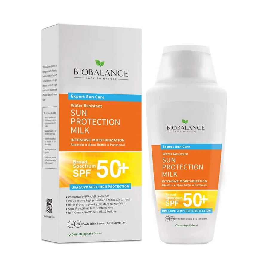 Солнцезащитное молочко SPF 50+, очень высокая защита от UVA и UVB, Bio Balance, 150 мл: цены и характеристики