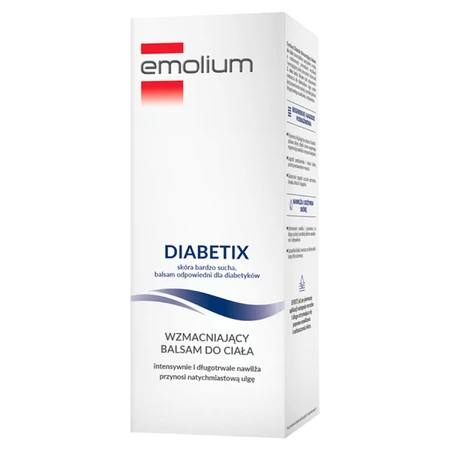 Emolium Diabetix, Зміцнюючий лосьйон для тіла, 200 мл: ціни та характеристики