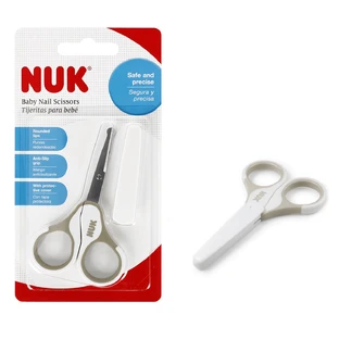 NUK, дитячі кусачки для нігтів, білі