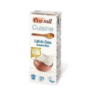 Вершки кокосові для кулінарії, 200 мл, Ecomil
