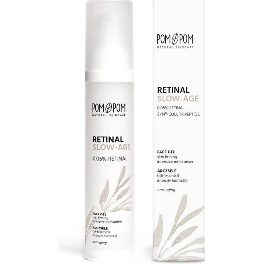 POMPOM Retinal slow-age peptide skin gel 1×50 ml, гель для кожи: цены и характеристики