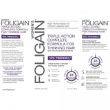 Сыворотка против выпадения волос тройного действия Foligain с 10% триоксидилом для женщин 59 мл