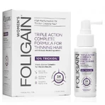 Сироватка проти випадіння волосся Foligain Потрійна дія з 10% триоксидилом для жінок 59 мл: ціни та характеристики
