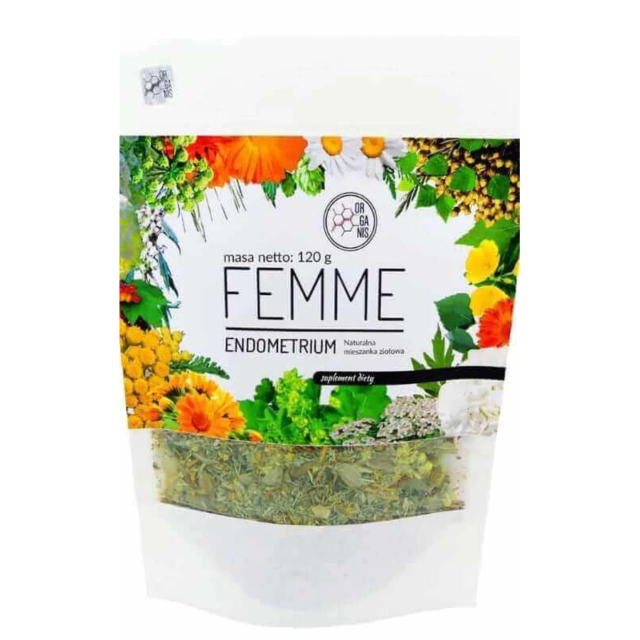 Ендометрій FEMME 15 інгредієнтів, 100г Organis: ціни та характеристики