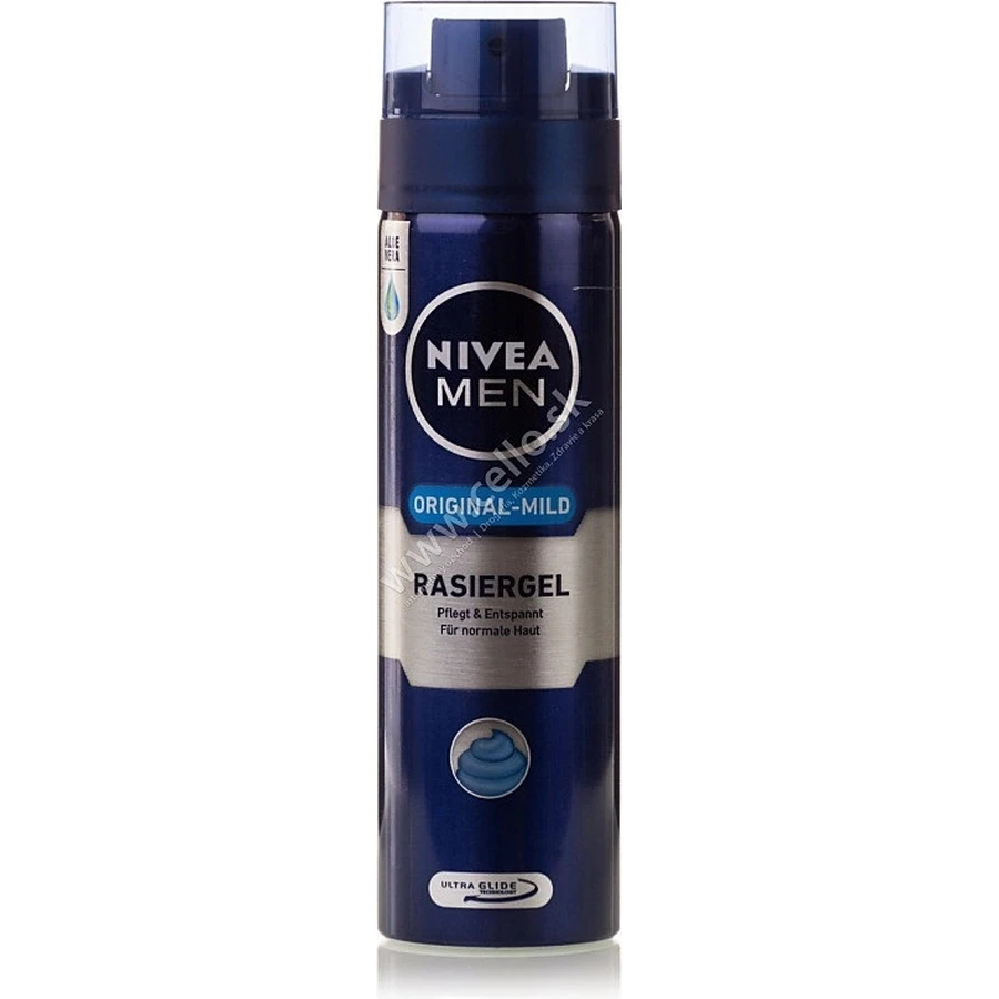 NIVEA MEN Оригінальний гель для гоління 1×200 мл, гель: ціни та характеристики