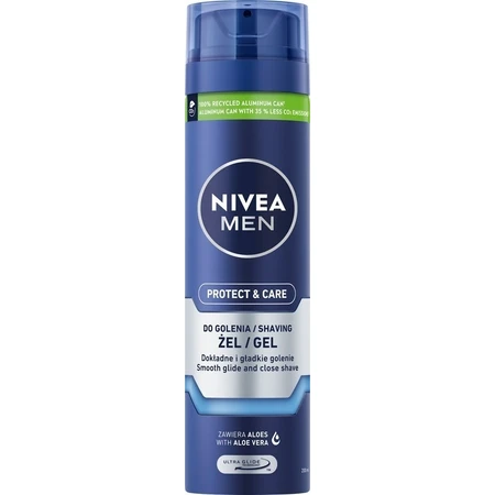 NIVEA MEN Оригінальний гель для гоління 1×200 мл, гель: ціни та характеристики
