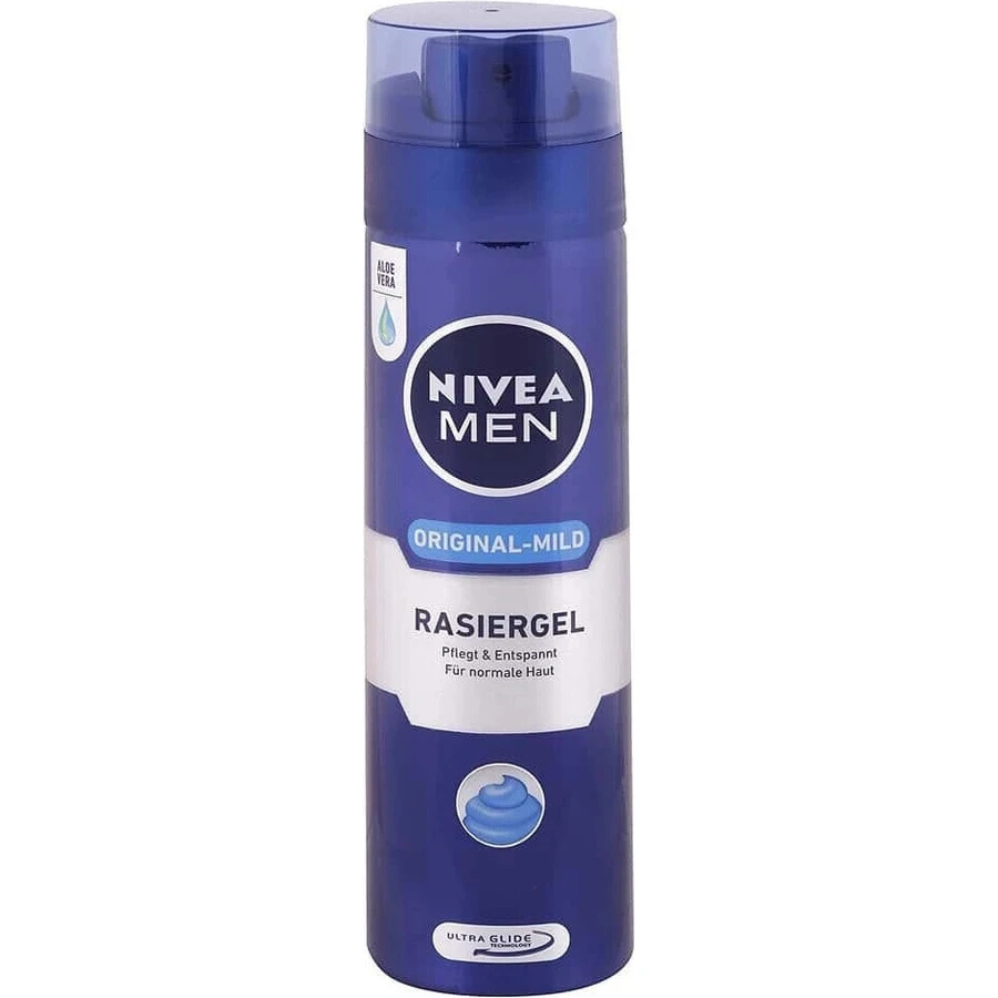 NIVEA MEN Оригінальний гель для гоління 1×200 мл, гель: ціни та характеристики