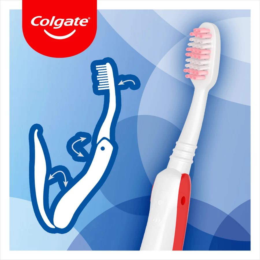 Colgate Portable/Travel, дорожная зубная щетка, складная, слюда, 1 шт.: цены и характеристики