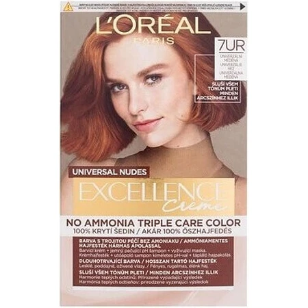 L'Oréal Paris Excellence Nudes Copper 7UR Універсальна мідь 1×1 шт, стійка фарба для волосся: ціни та характеристики