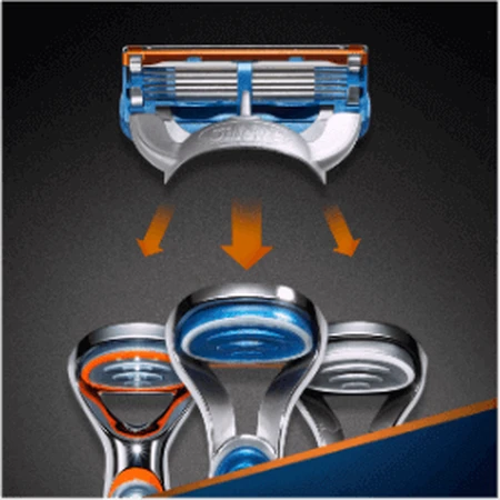 Бритва Gillette Fusion + 2 головки: ціни та характеристики