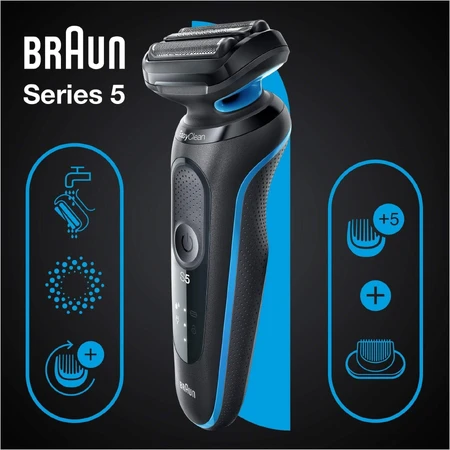 Braun Series 5 51-B1500s Blue: ціни та характеристики