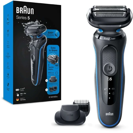 Braun Series 5 51-B1500s Blue: ціни та характеристики