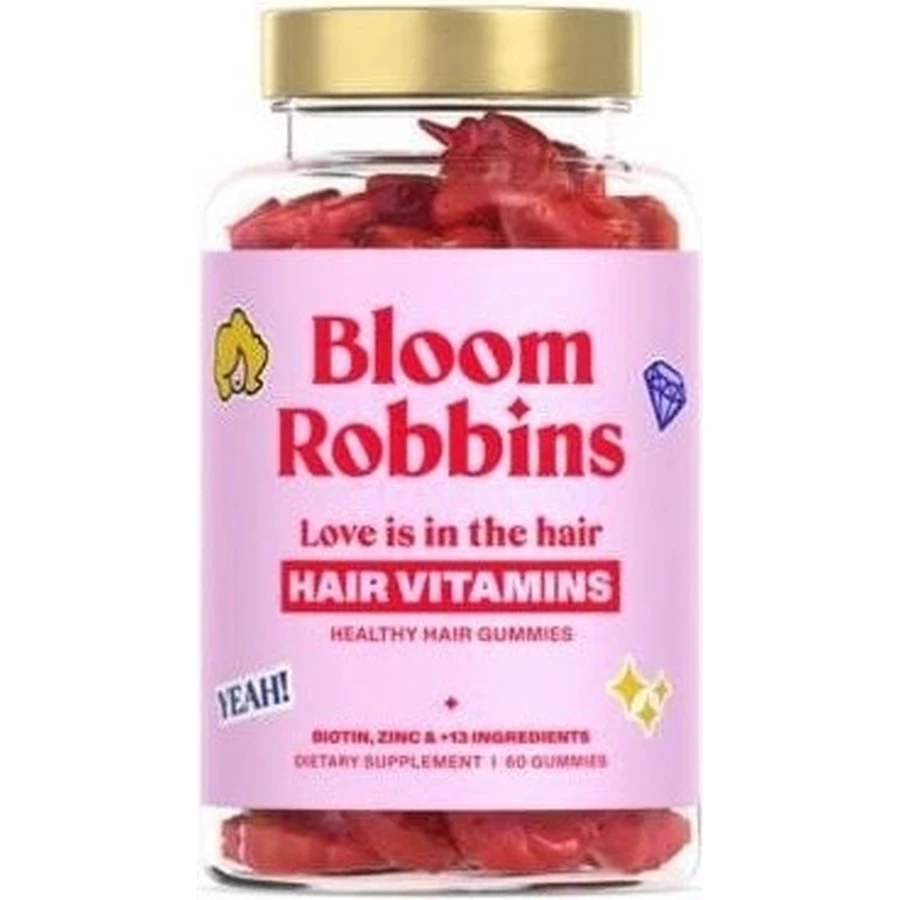 LOVE is in the HAIR - Жувальні гумки для здорового волосся 1×60 шт, харчова добавка: ціни та характеристики